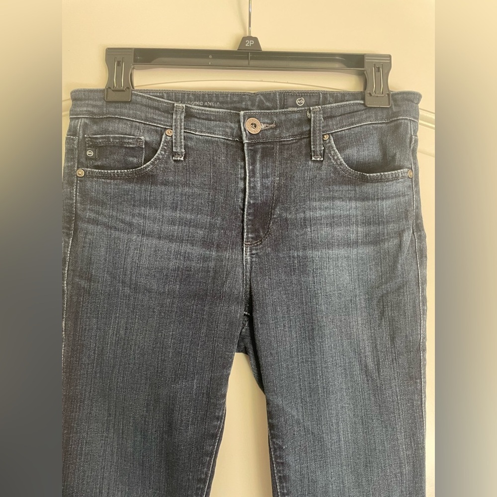 AG Adriano Goldschmied Skinny Jeans in Dar Blue Wash - Picture 3 of 6